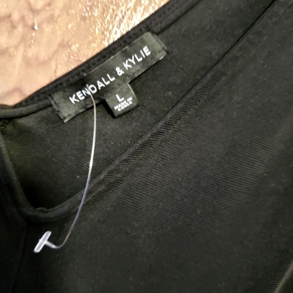 Kendall & Kylie Romper, Size Large, Black, *NEW* - Picture 7 of 7